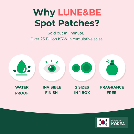LUNE & BE Overnight Duo — Nose + Spot Patch Set