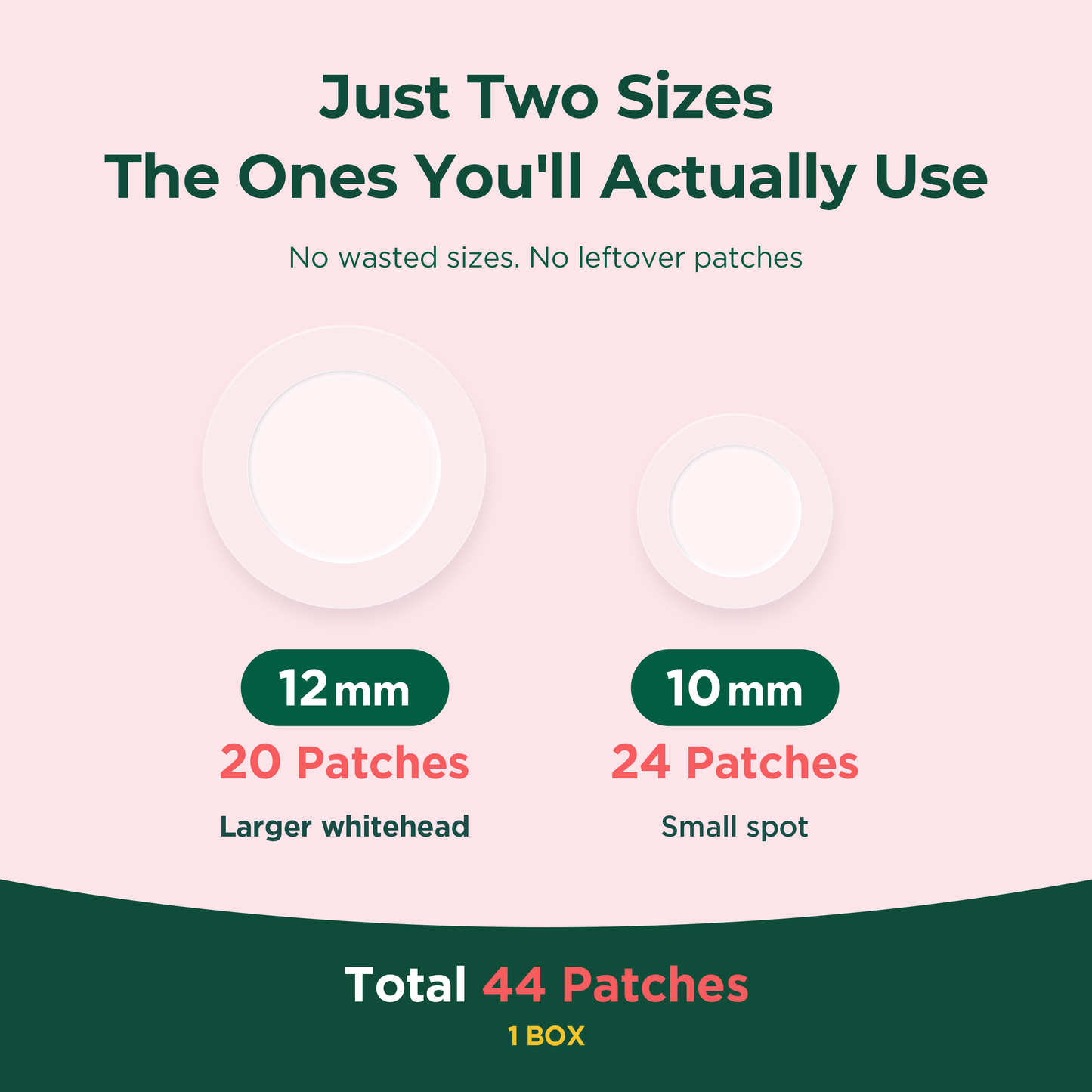 LUNE & BE Spot Patch — Acne Pimple Patch (44 Patches)