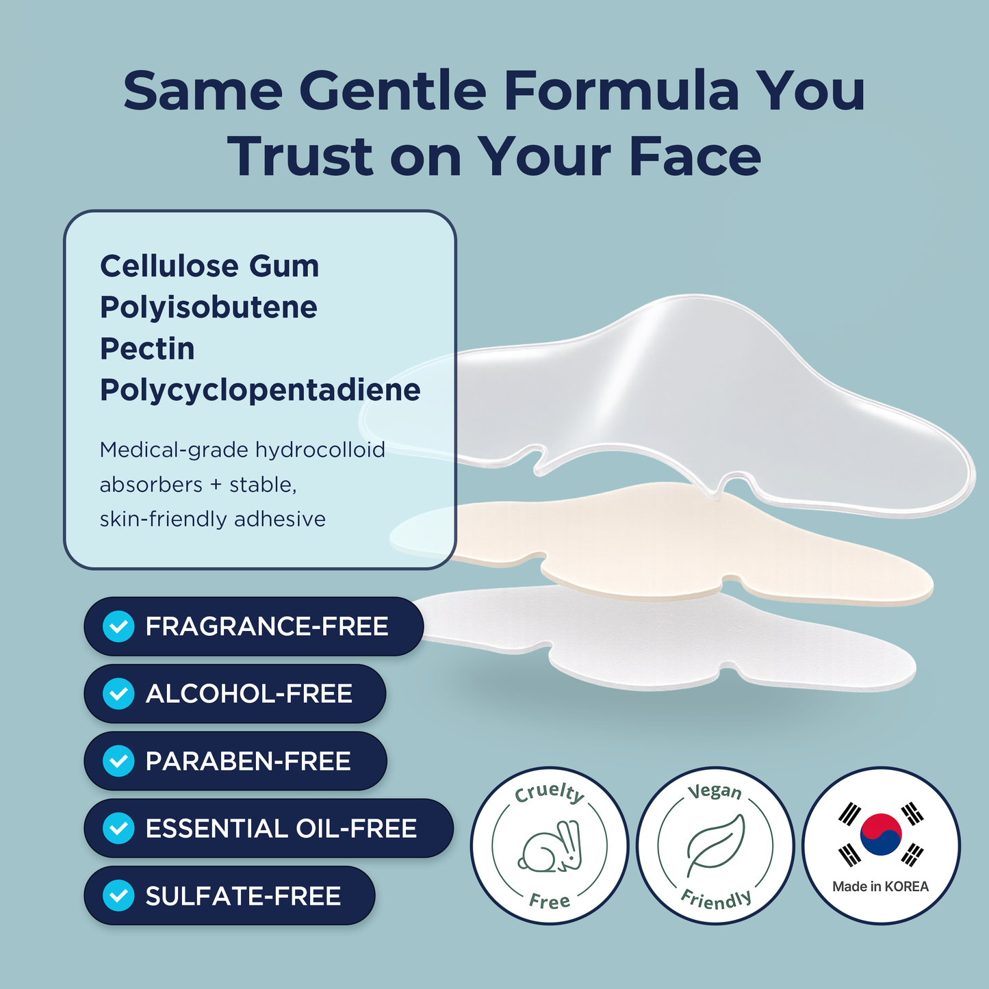 LUNE & BE Overnight Nose Patch (5 Patches)